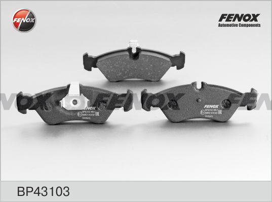 Fenox BP43103 Brake Pad Set, disc brake BP43103: Buy near me in Poland at 2407.PL - Good price!