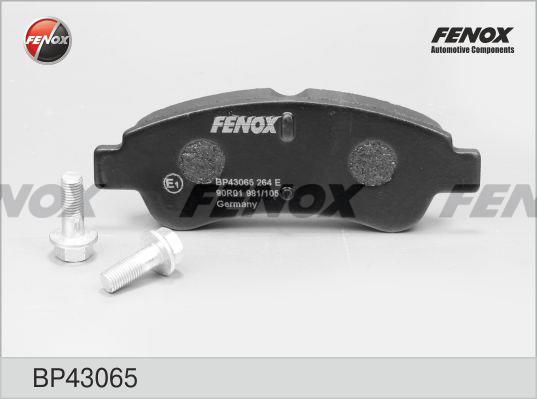 Fenox BP43065 Brake Pad Set, disc brake BP43065: Buy near me in Poland at 2407.PL - Good price!