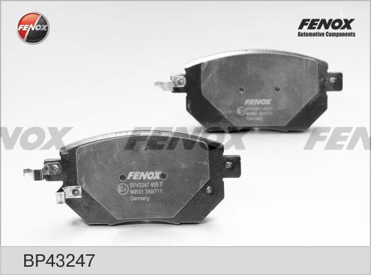 Fenox BP43247 Brake Pad Set, disc brake BP43247: Buy near me in Poland at 2407.PL - Good price!