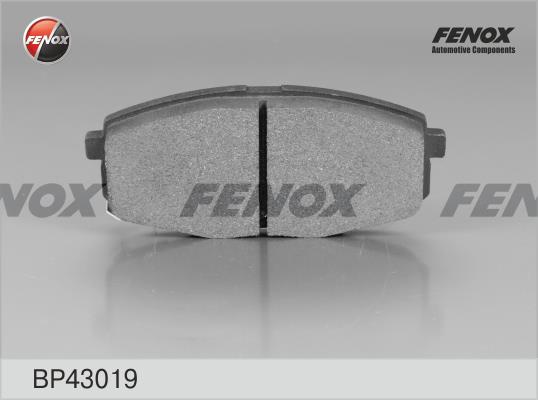 Fenox BP43019 Тормозные колодки дисковые, комплект BP43019: Отличная цена - Купить в Польше на 2407.PL!