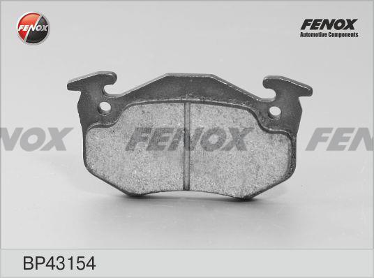 Fenox BP43154 Тормозные колодки дисковые, комплект BP43154: Купить в Польше - Отличная цена на 2407.PL!