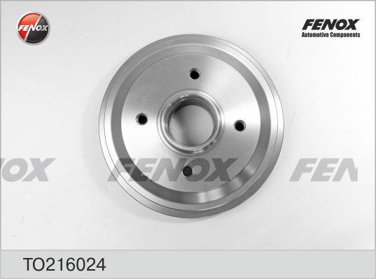 Fenox TO216024 Rear brake drum TO216024: Buy near me in Poland at 2407.PL - Good price!