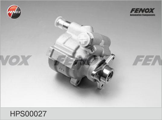 Fenox HPS00027 Hydraulic Pump, steering system HPS00027: Buy near me in Poland at 2407.PL - Good price!