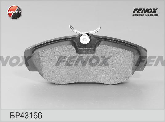 Fenox BP43166 Brake Pad Set, disc brake BP43166: Buy near me in Poland at 2407.PL - Good price!