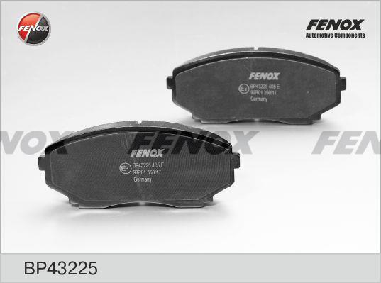 Fenox BP43225 Brake Pad Set, disc brake BP43225: Buy near me in Poland at 2407.PL - Good price!