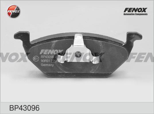 Fenox BP43096 Brake Pad Set, disc brake BP43096: Buy near me in Poland at 2407.PL - Good price!