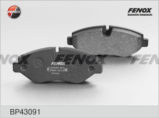 Fenox BP43091 Brake Pad Set, disc brake BP43091: Buy near me in Poland at 2407.PL - Good price!