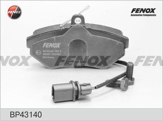 Fenox BP43140 Klocki hamulcowe, zestaw BP43140: Dobra cena w Polsce na 2407.PL - Kup Teraz!