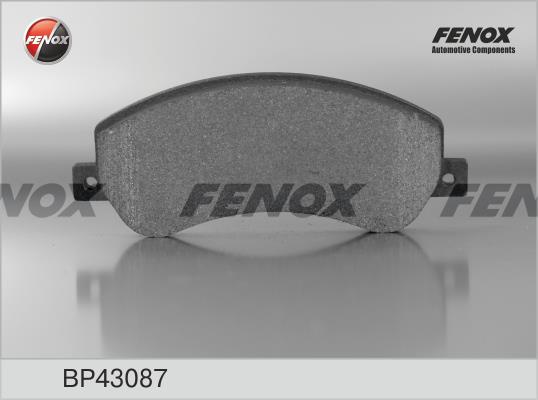 Fenox BP43087 Тормозные колодки дисковые, комплект BP43087: Купить в Польше - Отличная цена на 2407.PL!