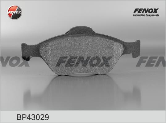 Fenox BP43029 Тормозные колодки дисковые, комплект BP43029: Отличная цена - Купить в Польше на 2407.PL!