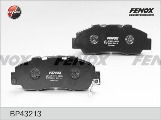 Fenox BP43213 Brake Pad Set, disc brake BP43213: Buy near me at 2407.PL in Poland at an Affordable price!