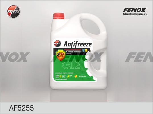 Fenox AF5255 Antifreeze Fenox G12 green, 5L AF5255: Buy near me in Poland at 2407.PL - Good price!