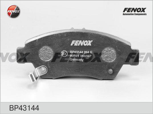 Fenox BP43144 Тормозные колодки дисковые, комплект BP43144: Отличная цена - Купить в Польше на 2407.PL!