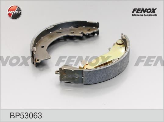 Fenox BP53063 Brake shoe set BP53063: Buy near me in Poland at 2407.PL - Good price!