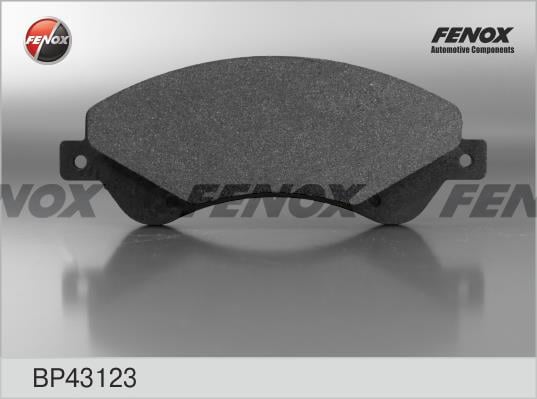 Fenox BP43123 Тормозные колодки дисковые, комплект BP43123: Купить в Польше - Отличная цена на 2407.PL!