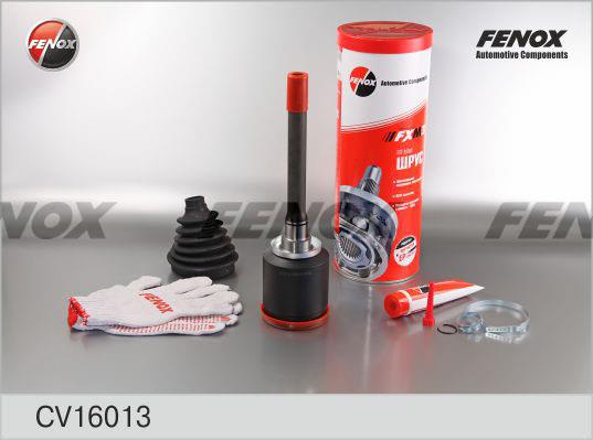 Fenox CV16013O7 Шарнир равных угловых скоростей (ШРУС) CV16013O7: Отличная цена - Купить в Польше на 2407.PL!
