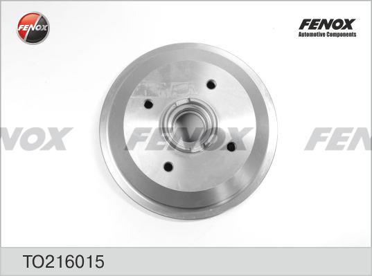 Fenox TO216015 Rear brake drum TO216015: Buy near me in Poland at 2407.PL - Good price!