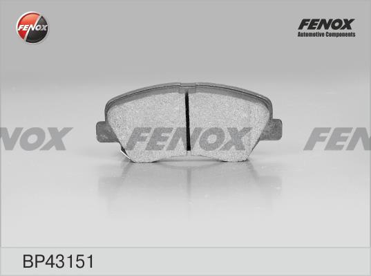 Fenox BP43151 Гальмівні колодки, комплект BP43151: Приваблива ціна - Купити у Польщі на 2407.PL!