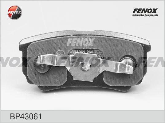 Fenox BP43061 Brake Pad Set, disc brake BP43061: Buy near me in Poland at 2407.PL - Good price!