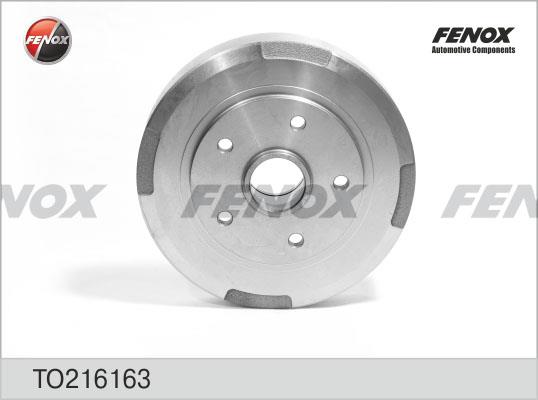 Fenox TO216163 Rear brake drum TO216163: Buy near me in Poland at 2407.PL - Good price!