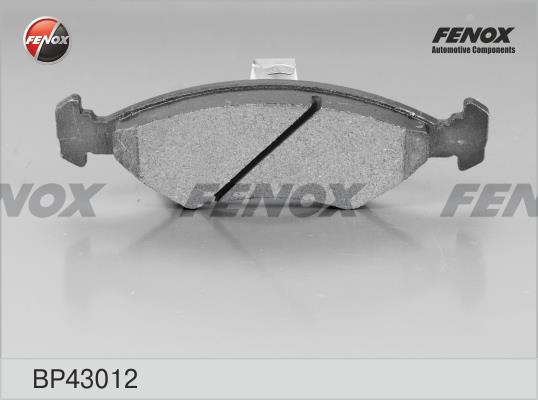 Fenox BP43012 Тормозные колодки дисковые, комплект BP43012: Купить в Польше - Отличная цена на 2407.PL!