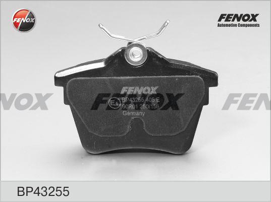 Fenox BP43255 Brake Pad Set, disc brake BP43255: Buy near me in Poland at 2407.PL - Good price!