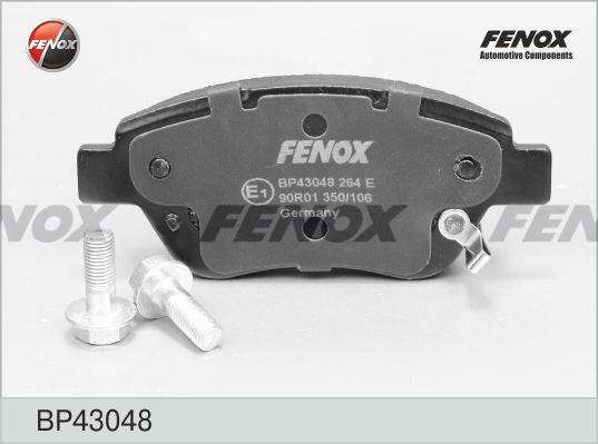 Fenox BP43048 Brake Pad Set, disc brake BP43048: Buy near me in Poland at 2407.PL - Good price!