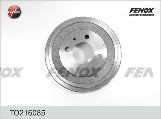 Fenox TO216085 Rear brake drum TO216085: Buy near me in Poland at 2407.PL - Good price!