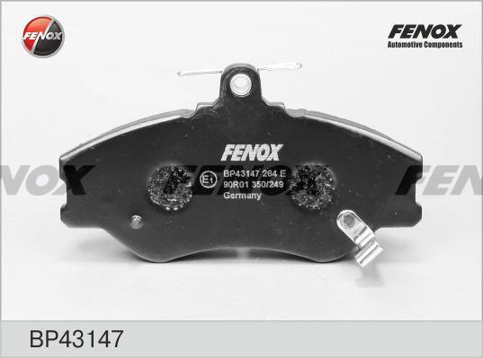 Fenox BP43147 Brake Pad Set, disc brake BP43147: Buy near me in Poland at 2407.PL - Good price!