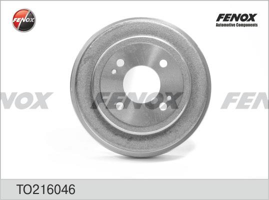 Fenox TO216046 Rear brake drum TO216046: Buy near me in Poland at 2407.PL - Good price!