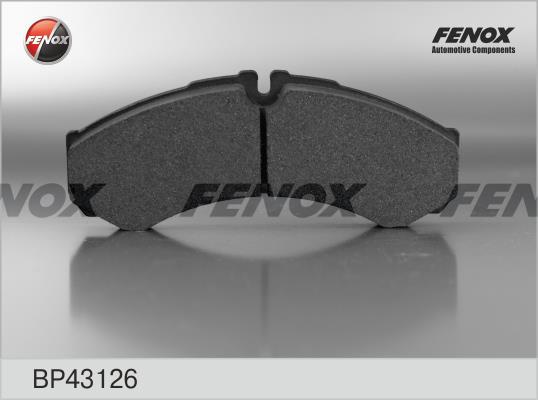 Fenox BP43126 Тормозные колодки дисковые, комплект BP43126: Купить в Польше - Отличная цена на 2407.PL!