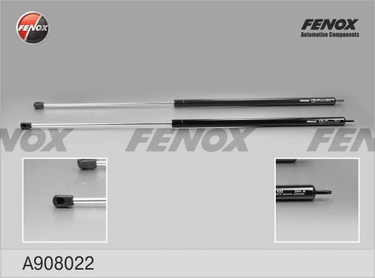 Fenox A908022 Gas hood spring A908022: Buy near me in Poland at 2407.PL - Good price!