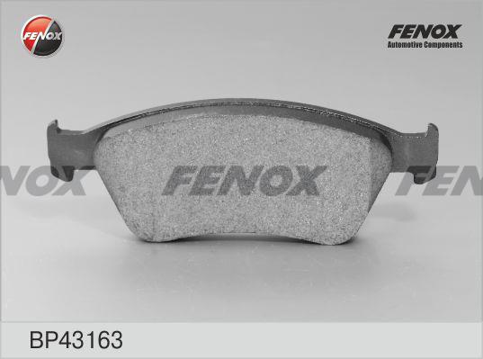 Fenox BP43163 Тормозные колодки дисковые, комплект BP43163: Купить в Польше - Отличная цена на 2407.PL!