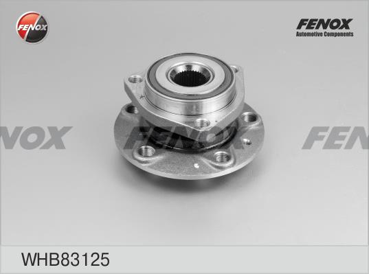 Fenox WHB83125 Wheel hub with front bearing WHB83125: Buy near me in Poland at 2407.PL - Good price!