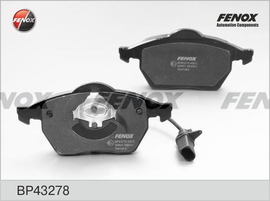 Fenox BP43278 Brake Pad Set, disc brake BP43278: Buy near me in Poland at 2407.PL - Good price!