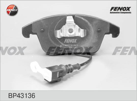 Fenox BP43136 Brake Pad Set, disc brake BP43136: Buy near me in Poland at 2407.PL - Good price!