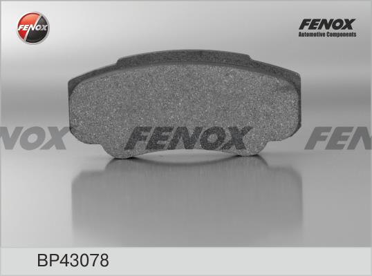 Fenox BP43078 Тормозные колодки дисковые, комплект BP43078: Отличная цена - Купить в Польше на 2407.PL!