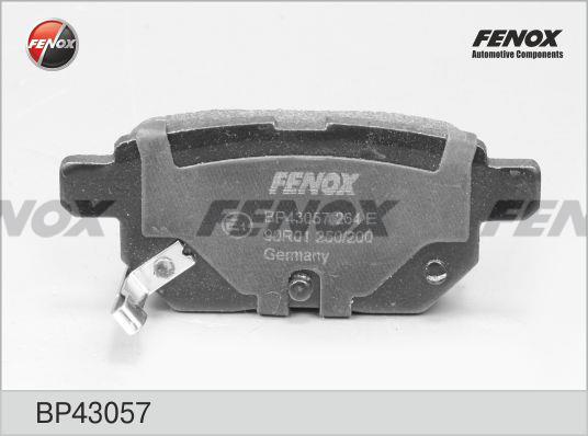 Fenox BP43057 Тормозные колодки дисковые, комплект BP43057: Отличная цена - Купить в Польше на 2407.PL!