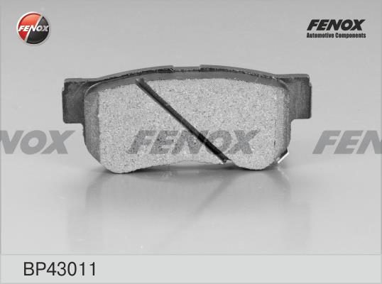 Fenox BP43011 Тормозные колодки дисковые, комплект BP43011: Отличная цена - Купить в Польше на 2407.PL!