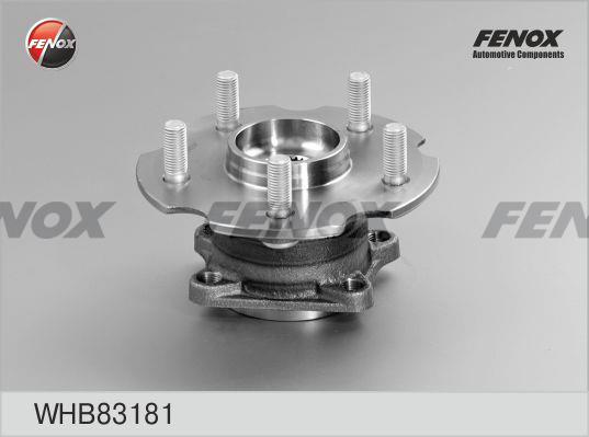 Fenox WHB83181 Wheel hub with rear bearing WHB83181: Buy near me in Poland at 2407.PL - Good price!