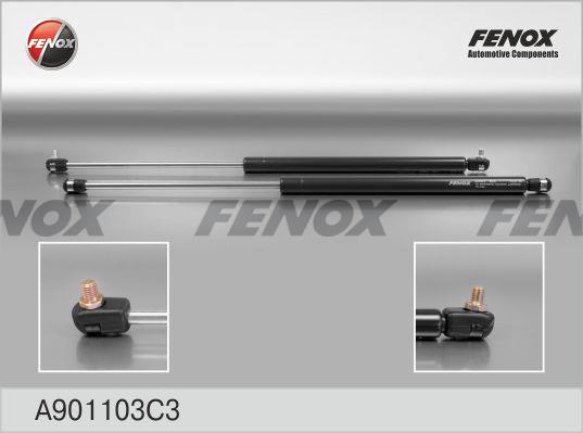 Fenox A901103C3 Gas hood spring A901103C3: Buy near me in Poland at 2407.PL - Good price!