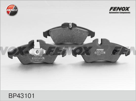 Fenox BP43101 Brake Pad Set, disc brake BP43101: Buy near me in Poland at 2407.PL - Good price!