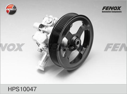 Fenox HPS10047 Hydraulic Pump, steering system HPS10047: Buy near me in Poland at 2407.PL - Good price!