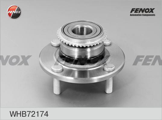 Fenox WHB72174 Wheel hub with rear bearing WHB72174: Buy near me in Poland at 2407.PL - Good price!