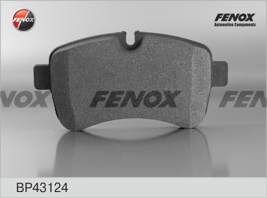 Fenox BP43124 Тормозные колодки дисковые, комплект BP43124: Отличная цена - Купить в Польше на 2407.PL!