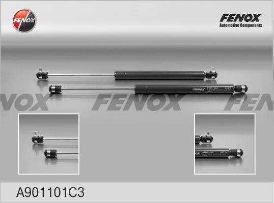 Fenox A901101C3 Sprężyna gazowa bagażnika A901101C3: Dobra cena w Polsce na 2407.PL - Kup Teraz!
