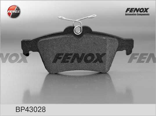 Fenox BP43028 Brake Pad Set, disc brake BP43028: Buy near me in Poland at 2407.PL - Good price!