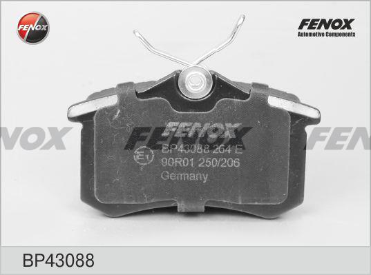 Fenox BP43088 Гальмівні колодки, комплект BP43088: Приваблива ціна - Купити у Польщі на 2407.PL!