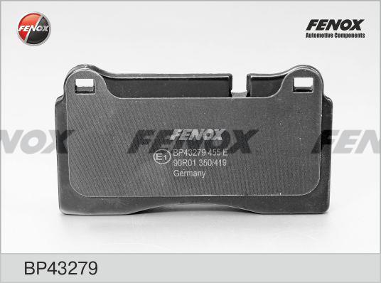 Fenox BP43279 Brake Pad Set, disc brake BP43279: Buy near me in Poland at 2407.PL - Good price!