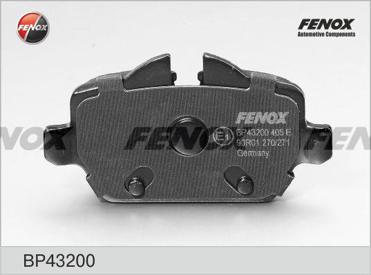 Fenox BP43200 Brake Pad Set, disc brake BP43200: Buy near me in Poland at 2407.PL - Good price!